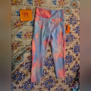 ❤️5 For 25😍 Vibrant Tie-Dye Kids Leggings